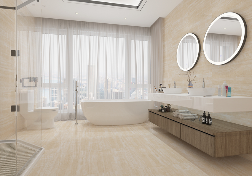 米黃色瓷磚——家居裝修圈永不過時(shí)的潮流